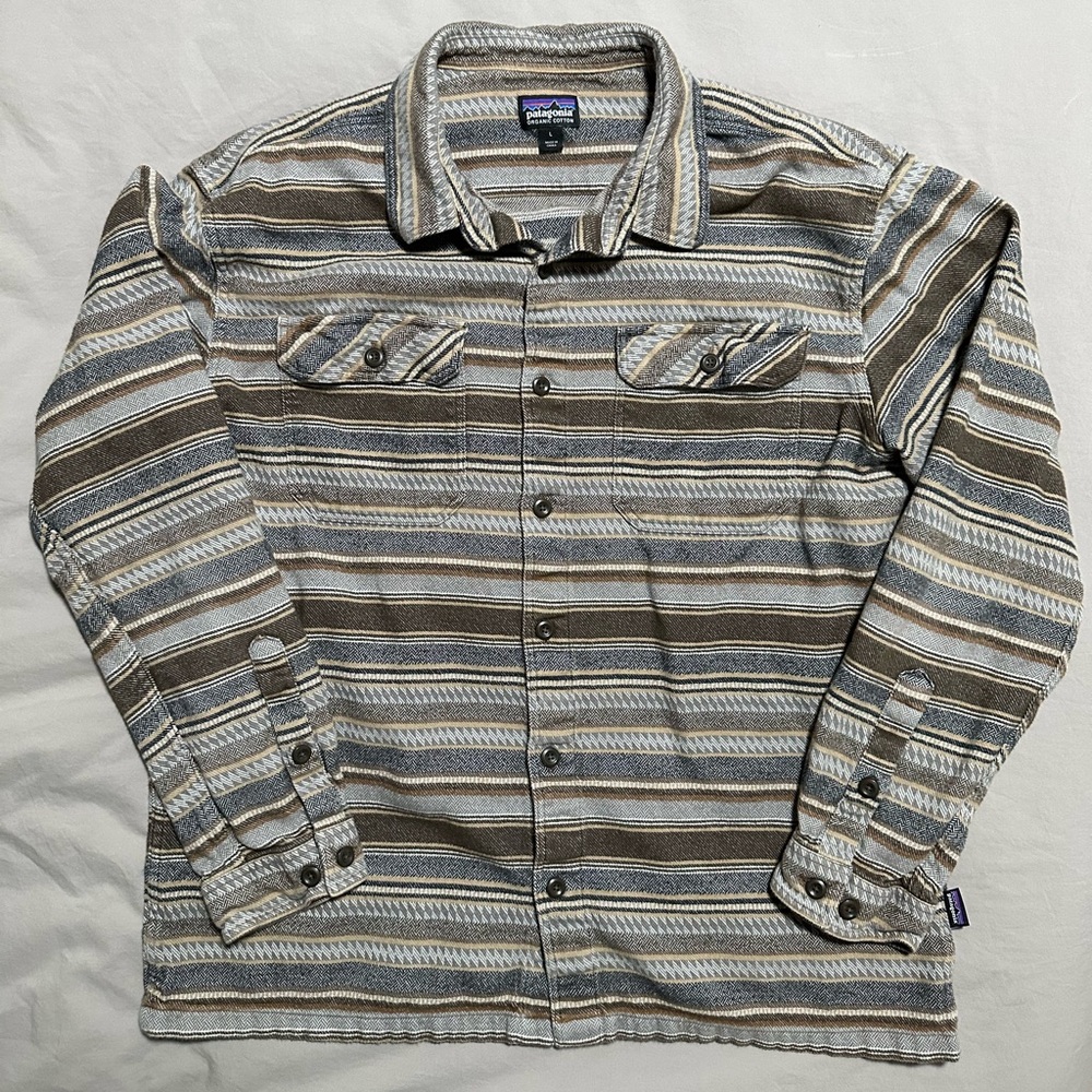 Patagonia Mens Midweight Fjord Flannel Men’s Large